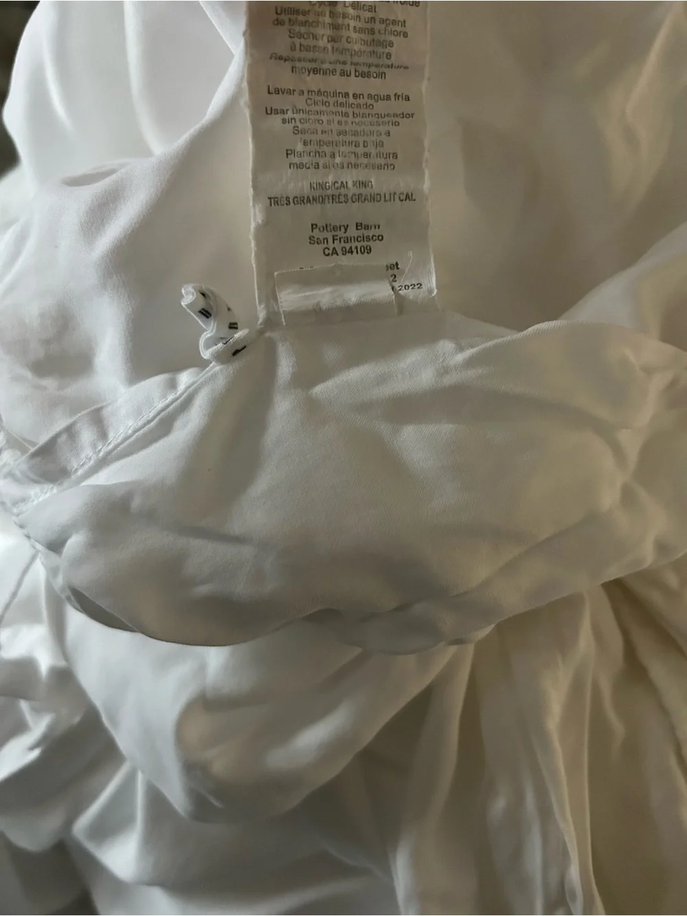Pottery Barn soft white